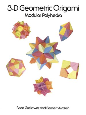 cover image of 3-D Geometric Origami
